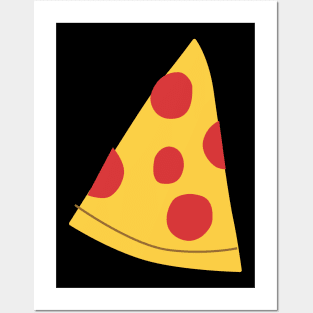 Classic Pepperoni Pizza Slice Posters and Art